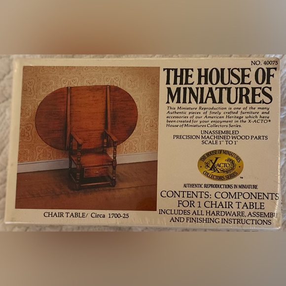“The House of Miniatures” vintage furniture sets - Picture 7 of 7